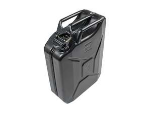 20L Jerry Can - Matte Black Steel Finish