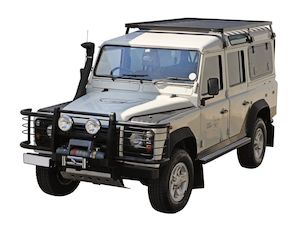 Front Runner: Land Rover Defender 110 (1983-2016) Slimline II 3/4 Roof Platform Kit