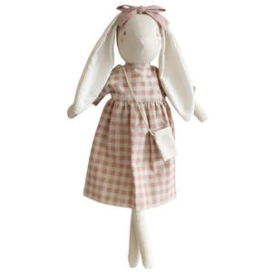 Baby Gifts: Sofia Bunny Rose Gingham (50cm)