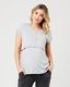 Richie Nursing Tee Grey Marle