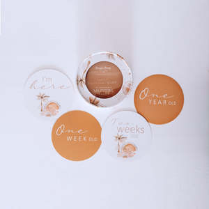 One Get One Half Price: Paradise & Sunrise Gold Reversible Milestone Cards