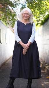 Plus Size: Waihi Pinafore Dress
