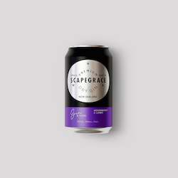 Gin: Scapegrace Gin, Soda, Boysenberry & Lemon