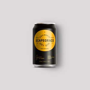 Scapegrace Gin & Tonic with Hawke's Bay Lemon