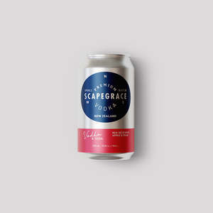 Scapegrace Vodka, Soda with Red Delicious Apple & Pear (Best Before 06/01/26)