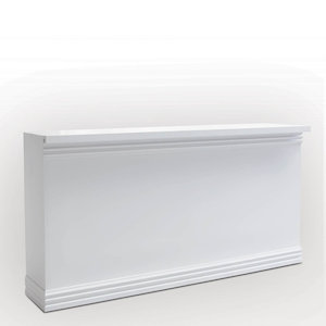 Products: White Villa Style Bar - rollercoaster