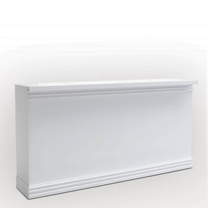 Products: White Villa Style Bar - rollercoaster