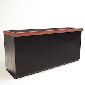 Products: Black Grooved Bar - rollercoaster