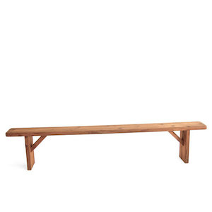 Products: Redwood Bench Seats - rollercoaster