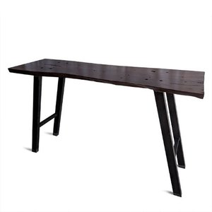 Products: Small Macrocarpa Bar Leaner - rollercoaster