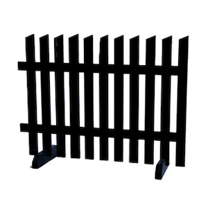 Products: Black Picket Fence 2m - rollercoaster