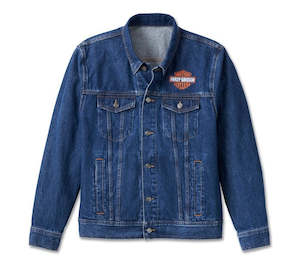 Mens Jackets Vests: Harley-Davidson Men's Denim Jacket
