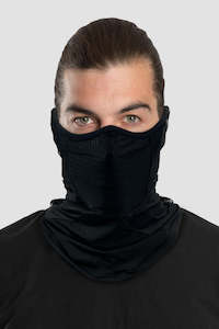 Mens Accessories: Contour Neck Gaitor - Black