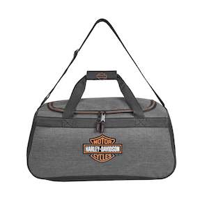 Travel Gear: Harley-Davidson Duffel Bag Heather Grey