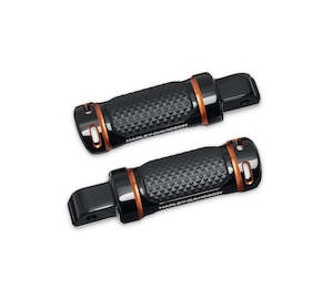 Foot Controls: Adversary Passenger Footpegs Blk