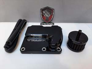 Custom Accessories Trims: TRASK VENTED TRANS TOP COVER M8