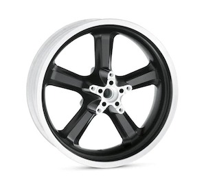 Tires Wheels: 5-Spoke Cast 18 In. Rear Wheel - Aluminum