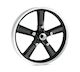 5-Spoke Cast 19 In. Front Wheel - Aluminum