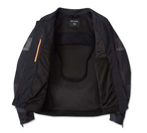 Mens Jackets Vests: Harley-Davidson Men's Zephyr 2.0 Mesh Riding Jacket