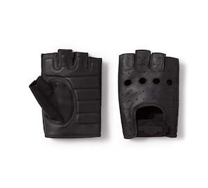 Gloves: H-D Fingerless Leather Riding Gloves