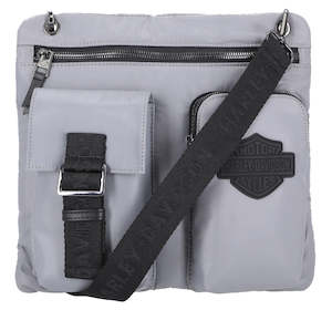 Womens Aceessories: Harley-Davidson Crossbody/Utility Bag Grey