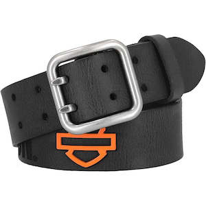 Belts Buckles: Harley-Davidson Enamel Logo Plaque Belt