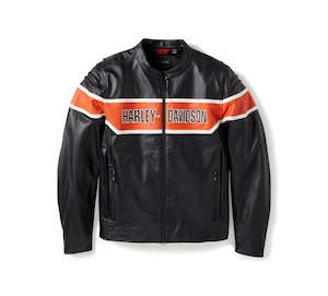 Mens Jackets Vests: Harley-Davidson Men's Trenton Leather Jacket