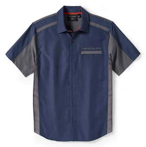 Tees Shirts: Harley-Davidson Men's Tech Quick Dry Woven Shirt