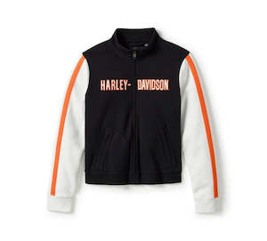 Womens Jackets Vests: Harley-Davidson Ladies Track Jacket