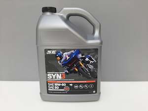 Oil Change: SYN3 Synthetic Lubricant SAE 15W50/SAE50 4-Litre