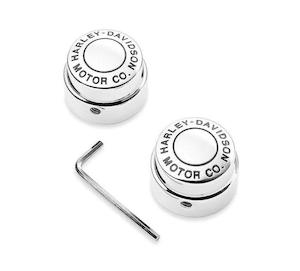 Harley-Davidson Motor Co. Front Axle Nut Cover Kit