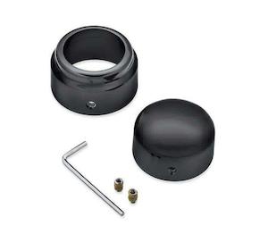 Rear Axle Nut Covers - Gloss Black
