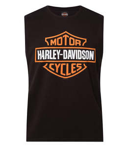 Tees Shirts: Harley-Davidson Bar & Shield Muscle Tee