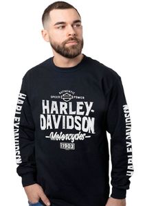 Tees Shirts: Harley-Davidson Brawn L/S Men's Dealer Tee