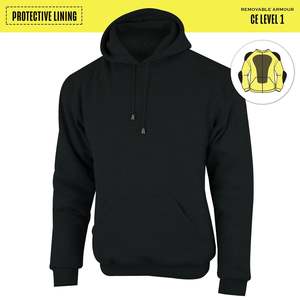 Johnny Reb Men's Hume Kevlar Riding Hoodie (black)