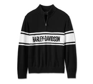 Harley-Davidson Men's 1/4 Zip Sweater