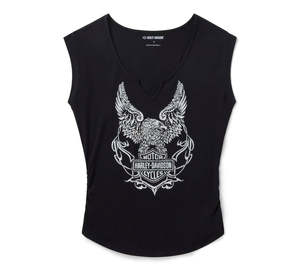 Harley-Davidson Ladies Bling Born To Fly Top