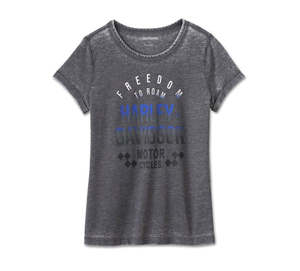 Womens Tees Shirts: Harley-Davidson Ladies Racing Graphic Tee