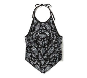 Harley-Davidson Ladies Paisley Bandana Halter Top