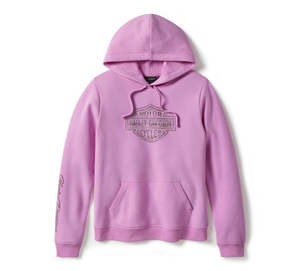 Harley-Davidson Ladies  Essential Bling Pink Hoodie