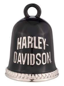 Ride Bells: Harley-Davidson Stacked Text Ride Bell