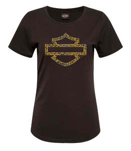 Womens Clearance Sale: Harley-Davidson Ladies Leopard Dealer Tee