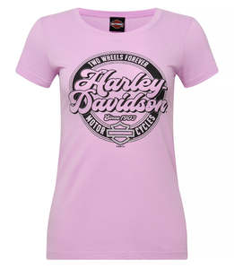Womens Clearance Sale: Harley-Davidson Blossom Ladies Dealer Tee