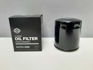 SUPERPREMIUM5 OIL FILTER BLACK TwinCam