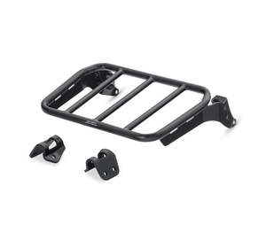 Luggage Rack for Sissy Bar Uprights - Gloss Black FXBR