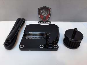 TRASK VENTED TRANS TOP COVER M8