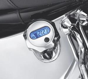 Oil Level And Temp Dipstick Lcd - '00-'17 Softail