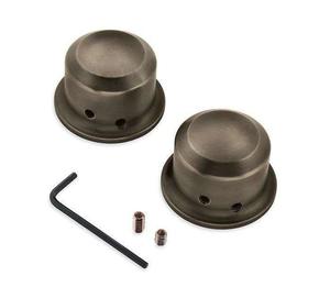 Brass Front Axle Nut Covers