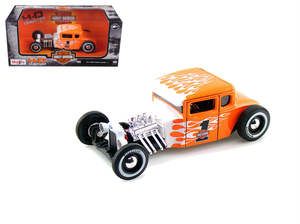 Harley-Davidson Ford Model A Hot Rod 1:24