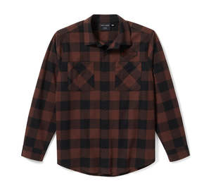 Harley-Davidson Men's Buffalo Check Plaid Shirt